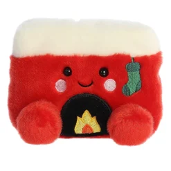 Owl & Goose Gifts Palm Pals 5 Inch Cozy the Fireplace Christmas Plush Toy -| Plush Toys