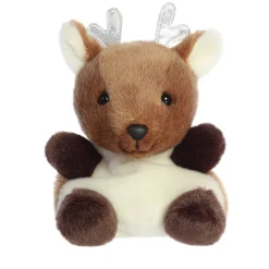 Owl & Goose Gifts Palm Pals 5 Inch Dash the Reindeer Plush Toy -| Plush Toys
