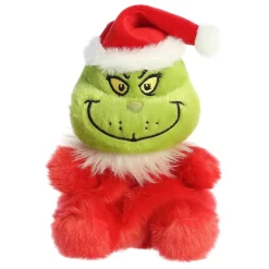 Owl & Goose Gifts Palm Pals 5 Inch Dr. Suess Santa Grinch Plush Toy -| Plush Toys