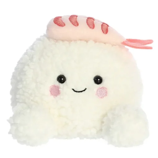 Owl & Goose Gifts Palm Pals 5 Inch Ebi the Shrimp Sushi Plush Toy -| Plush Toys