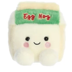 Owl & Goose Gifts Palm Pals 5 Inch Emery the Eggnog Christmas Plush Toy -| Plush Toys