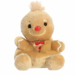Aurora Palm Pals 5 Inch Gino the Gingerbread Man Holiday Plush Toy| Plush Toys