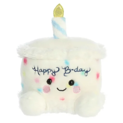 Owl & Goose Gifts Palm Pals 5 Inch Happy the Birthday Cake Plush Toy -| Plush Toys