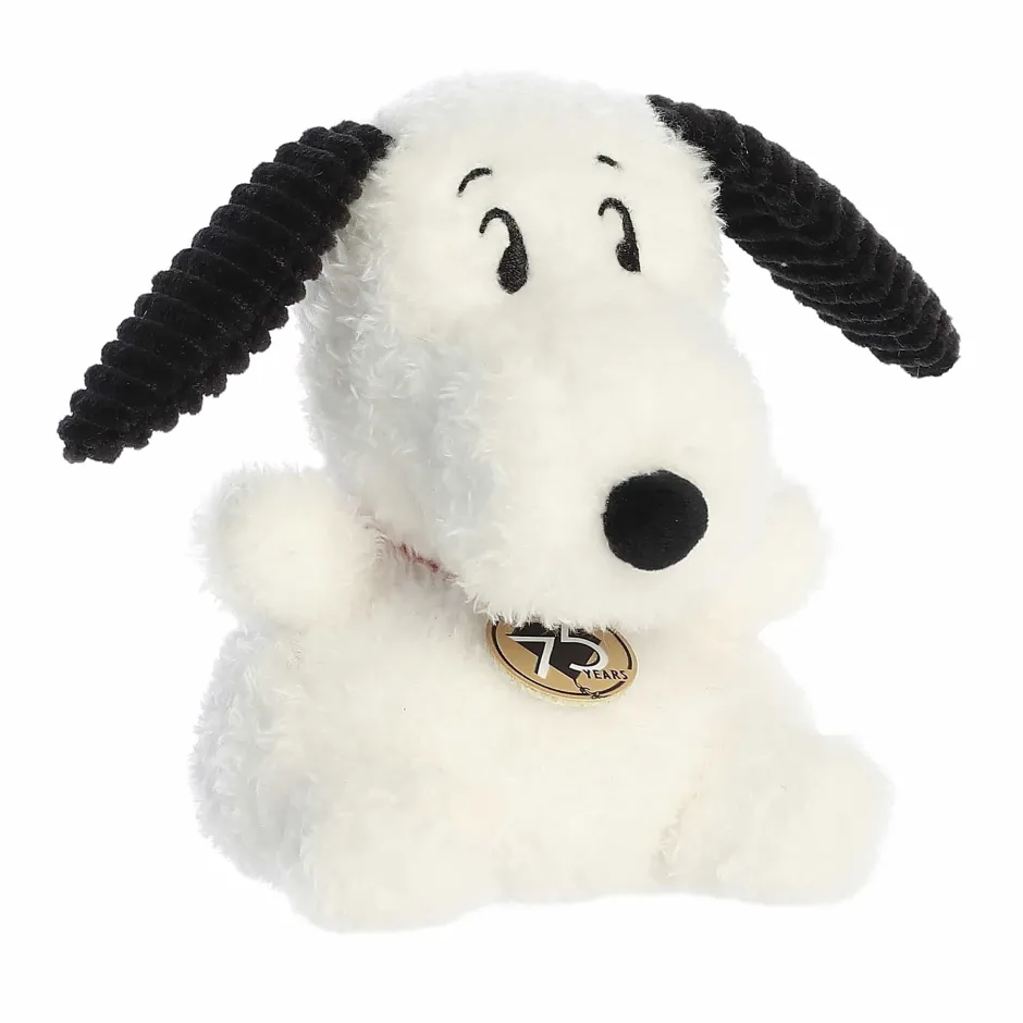 Aurora Palm Pals 5 Inch Peanuts Snoopy 75th Anniversary Plush Toy| Plush Toys