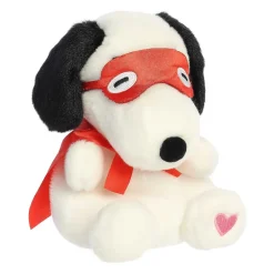 Owl & Goose Gifts Palm Pals 5 Inch Peanuts Snoopy Kissing Bandit Valentine Plush Toy -| Plush Toys