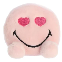 Aurora Palm Pals 5 Inch SmileyWorld Heart Eyes Plush Toy| Plush Toys