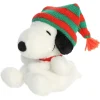 Owl & Goose Gifts Palm Pals 5 Inch Snoopy with Beanie Plush Toy -| Plush Toys