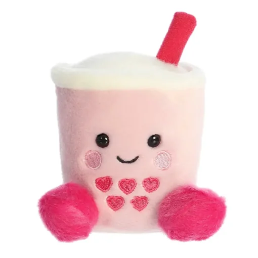 Owl & Goose Gifts Palm Pals 5 Inch Tangy the Heart Boba Valentine Plush Toy -| Plush Toys
