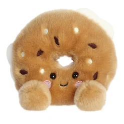 Owl & Goose Gifts Palm Pals 5 Inch Tony the Everything Bagel Plush Toy| Plush Toys