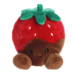 Owl & Goose Gifts Palm Pals 5 Inch Valentino the Chocolate Strawberry Valentine Plush Toy -| Plush Toys