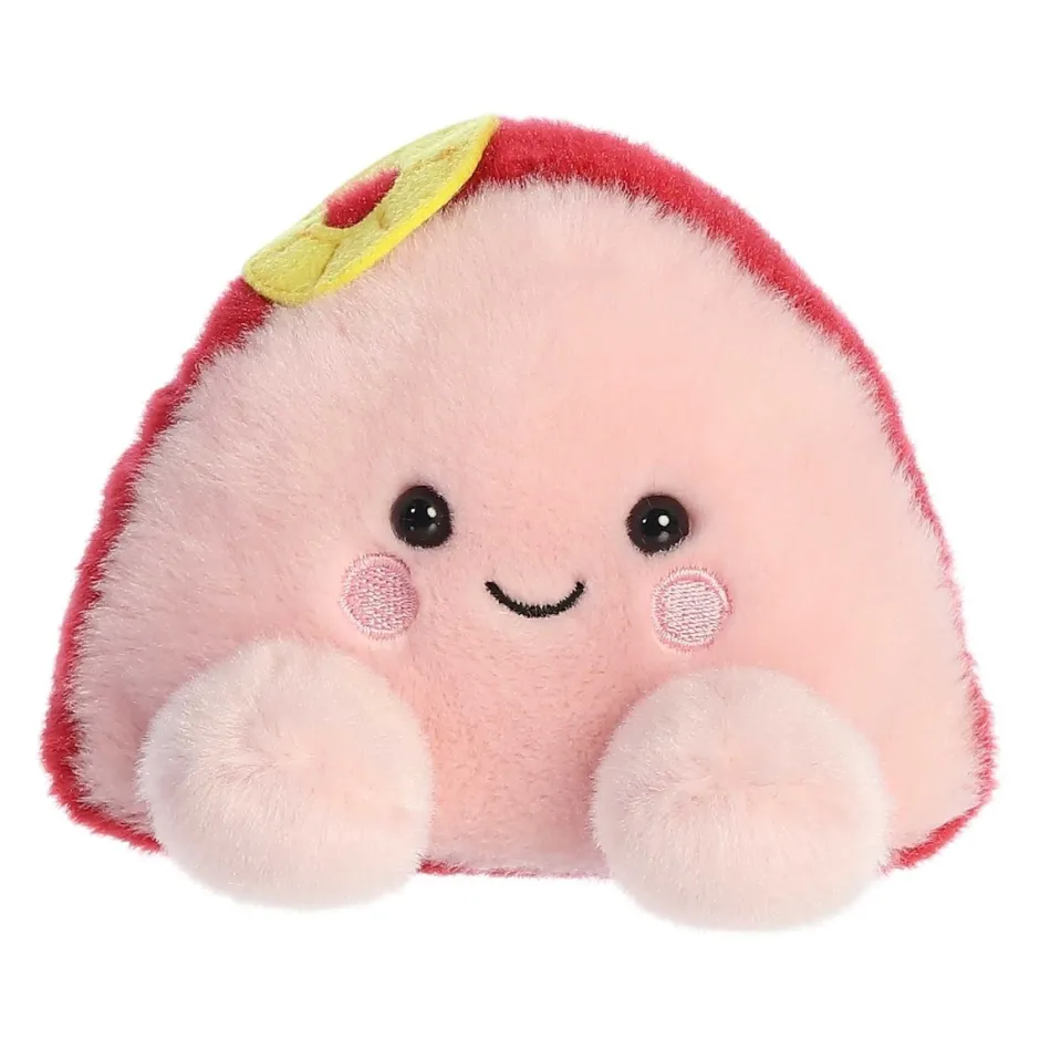 Owl & Goose Gifts Palm Pals 5 Inch Virginia the Ham Christmas Plush Toy -| Plush Toys