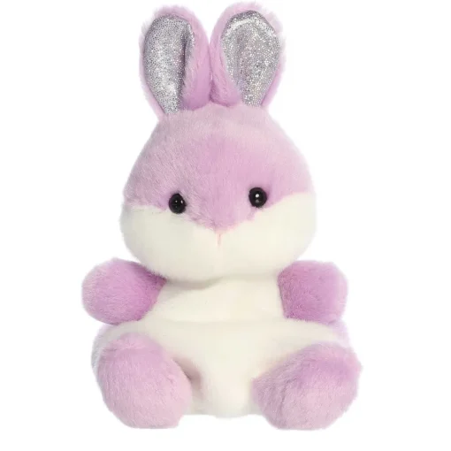 Owl & Goose Gifts Palm Pals 5 Inch Wysteria the Purple Bunny Easter Plush Toy -| Plush Toys