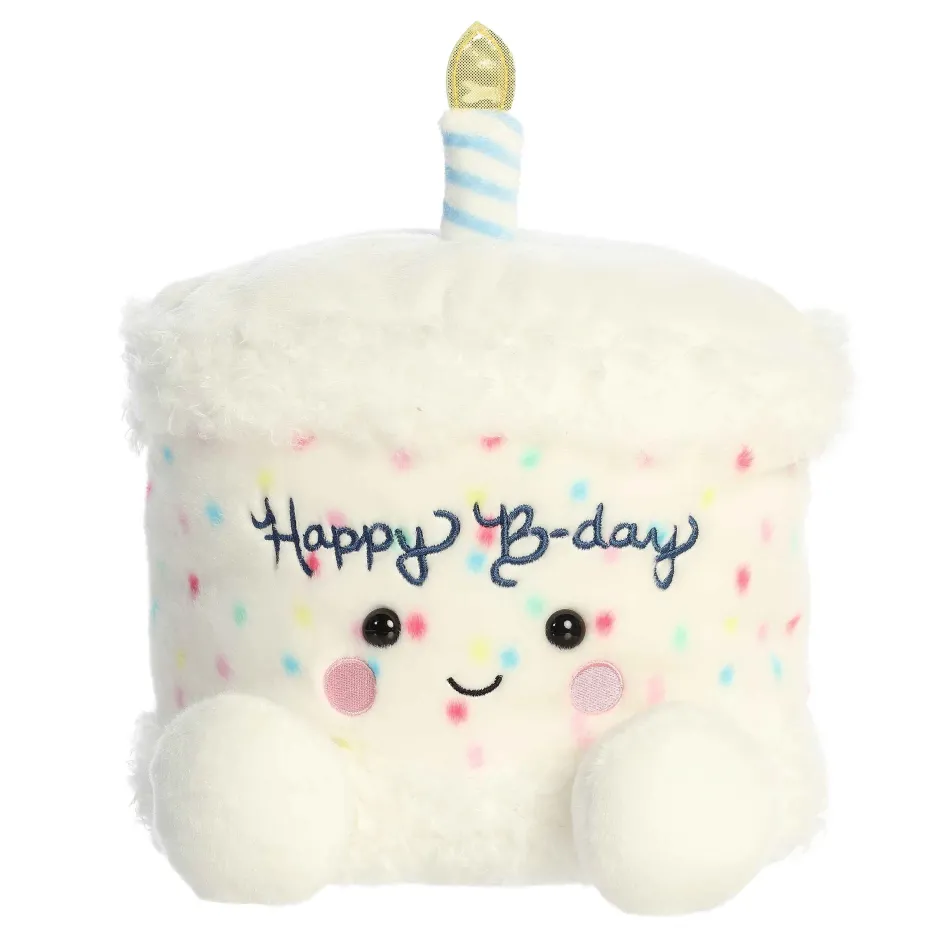Aurora Palm Pals Party Sized 13 Inch Happy the B'Day Cake Plush Toy| Plush Toys
