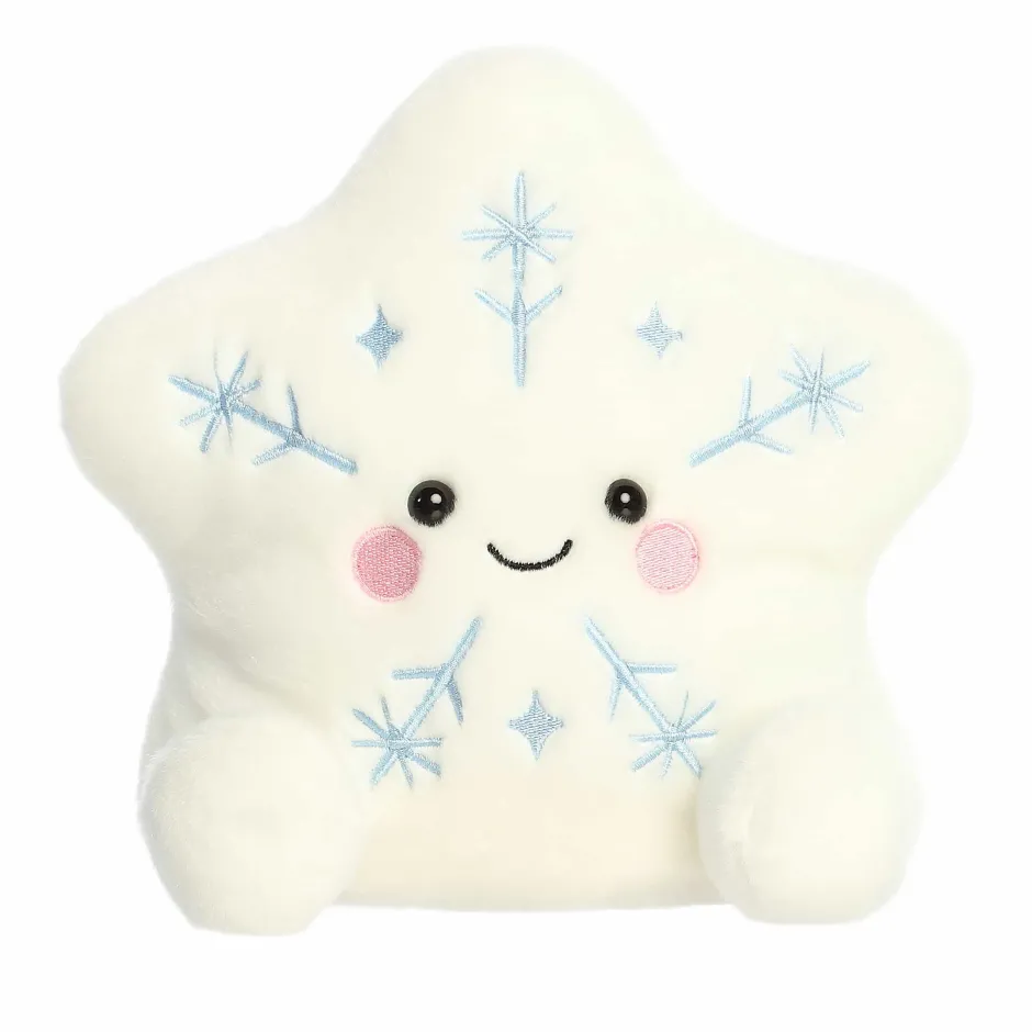 Aurora Palm Pals Party Sized 8 Inch Glisten the Snowflake Holiday Plush Toy| Plush Toys