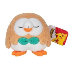 Owl & Goose Gifts Pokemon 5 Inch Sleeping Rowlet Plush Toy -| Plush Toys