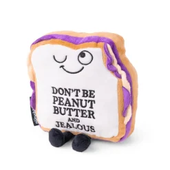 Owl & Goose Gifts Punchkins - Don't Be Peanut Butter and Jealous Plush Toy -| Plush Toys