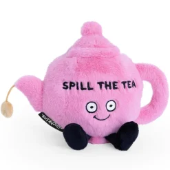 Owl & Goose Gifts Punchkins - Spill the Tea Plush Toy -| Plush Toys