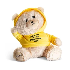 Owl & Goose Gifts Punchkins - UnBEARables Hold On Let Me Overthink This Plush Toy -| Plush Toys