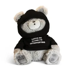 Owl & Goose Gifts Punchkins - UnBEARables Leave Me Alone I'm Introverting Plush Toy -| Plush Toys