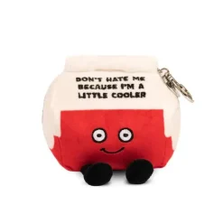 Owl & Goose Gifts Punchkins Bites - Don't Hate Me Because I'm a Little Cooler Plush Clip -| Plush Toys|Plush Clips