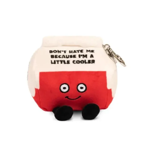 Owl & Goose Gifts Punchkins Bites - Don't Hate Me Because I'm a Little Cooler Plush Clip -| Plush Toys|Plush Clips