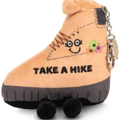 Owl & Goose Gifts Punchkins Bites - Take A Hike Boot Plush Clip -| Plush Toys|Plush Clips