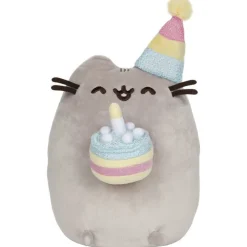 Owl & Goose Gifts Pusheen 9.5 Inch Birthday Plush Toy by GUND -| Plush Toys