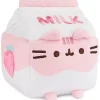 Owl & Goose Gifts Pusheen 6 Inch Strawberry Milk Sips Plush Toy -| Plush Toys