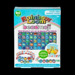 Owl & Goose Gifts Rainbow Loom Beadmoji™ Bracelet Kit - GOOD VIBES -| Activities & Crafts