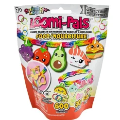 Owl & Goose Gifts Rainbow Loom Loomi-Pals® Charm Bracelet Kit - Food -| Activities & Crafts