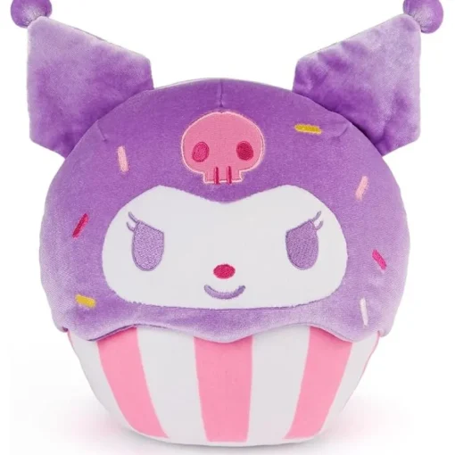 Owl & Goose Gifts Sanrio 8 Inch Kuromi Cupcake Plush Toy by GUND -| Plush Toys