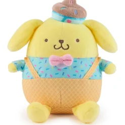 Owl & Goose Gifts Sanrio 6 Inch Pompompurin Ice Cream Plush Toy by GUND -| Plush Toys