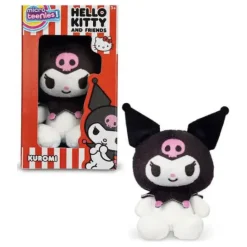 Owl & Goose Gifts Sanrio Hello Kitty 3 Inch Micro Teenies Plush Toy - Kuromi -| Plush Toys