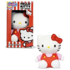 Owl & Goose Gifts Sanrio Hello Kitty 3 Inch Micro Teenies Plush Toy - Hello Kitty in Red Outfit -| Plush Toys