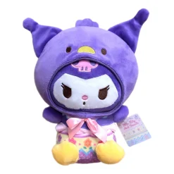Fiesta Toys Sanrio Hello Kitty and Friends 8.5 Inch Easter Disguise Plush - Kuromi - Owl & Goose Gifts| Plush Toys