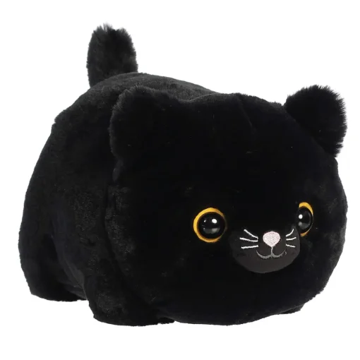 Aurora Spudsters 10 Inch Bella Black Cat Plush Toy| Plush Toys