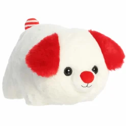 Aurora Spudsters 10 Inch Candy Cane Pup Holiday Plush| Plush Toys