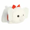 Aurora Spudsters 10 Inch Winnie the White Elephant Holiday Plush| Plush Toys