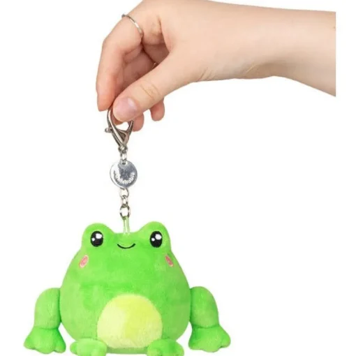 Owl & Goose Gifts Squishable 3 Inch Frog Micro Clip -| Plush Toys|Plush Clips