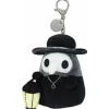 Owl & Goose Gifts Squishable 3 Inch Micro Clip Plague Doctor Plush Toy -| Plush Toys|Plush Clips