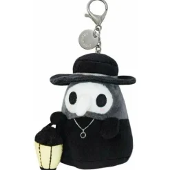 Owl & Goose Gifts Squishable 3 Inch Micro Clip Plague Doctor Plush Toy -| Plush Toys|Plush Clips