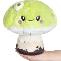 Owl & Goose Gifts Squishable 9 Inch Mini Deathcap Mushroom Plush Toy -| Plush Toys