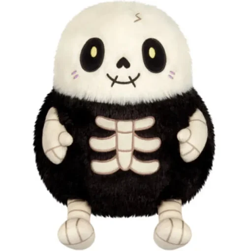Owl & Goose Gifts Squishable 9 Inch Mini Skeleton Halloween Plush Toy| Plush Toys
