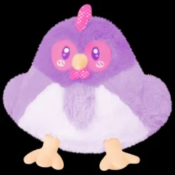 Owl & Goose Gifts Squishable Party Snackers 7 Inch Purple Hen Plush Toy| Plush Toys