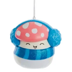 Owl & Goose Gifts Squishmallow 3" Character Ornament - MALCOLM THE MUSHROOM| Lifestyle