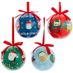 Owl & Goose Gifts Squishmallow 3" Decoupage Christmas Ornament - CHOOSE YOUR COLOR -| Lifestyle