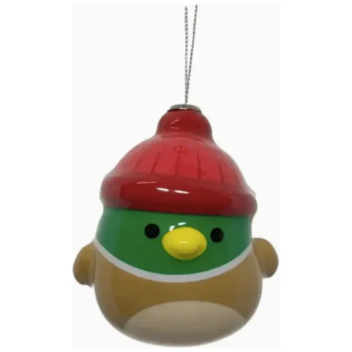 Owl & Goose Gifts Squishmallow 3" Decoupage Ornament - AVERY THE DUCK -| Lifestyle
