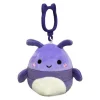 JazWares Squishmallow 3.5 Inch Axel the Beetle Plush Clip - Owl & Goose Gifts| Plush Clips