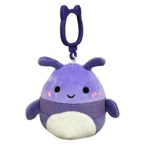 JazWares Squishmallow 3.5 Inch Axel the Beetle Plush Clip - Owl & Goose Gifts| Plush Clips