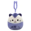 JazWares Squishmallow 3.5 Inch Blanche the Velvet Opposum Plush Clip - Owl & Goose Gifts| Plush Clips